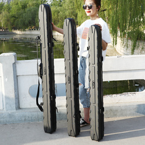 Pirate flag fishing gear bag hard case fish pole bag 1 3 meters extended fishing bag Luya pole bag 1 4 Waterproof 1 5 sea fishing