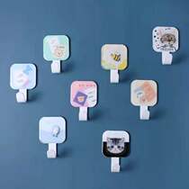 Hook Metal Cartoon Cute Creative Powerful Viscose Free To Punch Wall Wall-mounted No-Mark Bathroom Kitchen Door Stick Hook