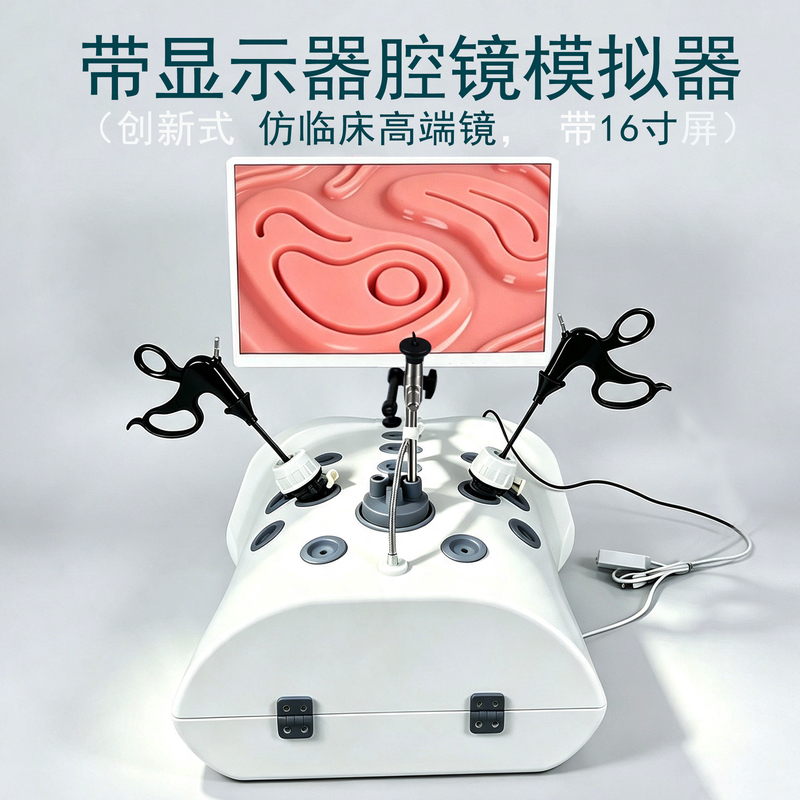 Laparoscopic Surgery Simulation Training Equipment, Surgical Gynecological Thoracoscopic Training Box, Bionic Type 30-Degree Endoscope Laparoscopic Surgery Simulation Training Equipment, Surgical Gynecological Thoracoscopic Training Box, Bionic Type 30-Degree Endoscope