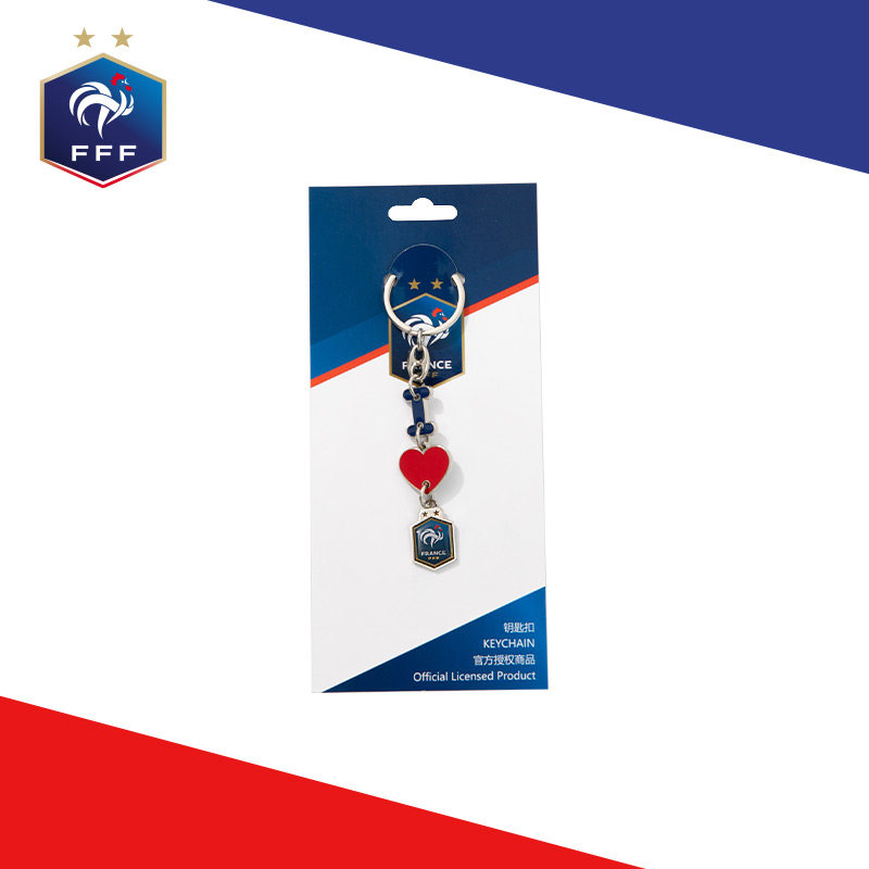 2022 World Cup FFF France national football team decoration fans perimeter I LOVE Topic series Key buttons