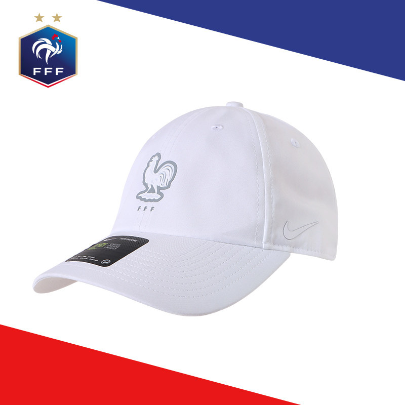 2022 World Cup FFF France national football team Classic French rooster sport Leisure cap white baseball cap