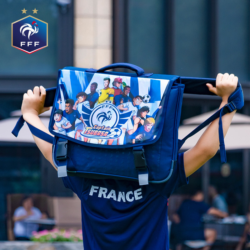 FFF French football team France imports football small to bring together the surrounding joint-style double shoulder bag lift bag