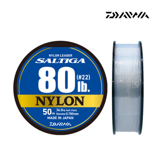 日本DAIWA达亿瓦SALTIGA NYLON LEADER 海水路亚尼龙前导线50M-Taobao