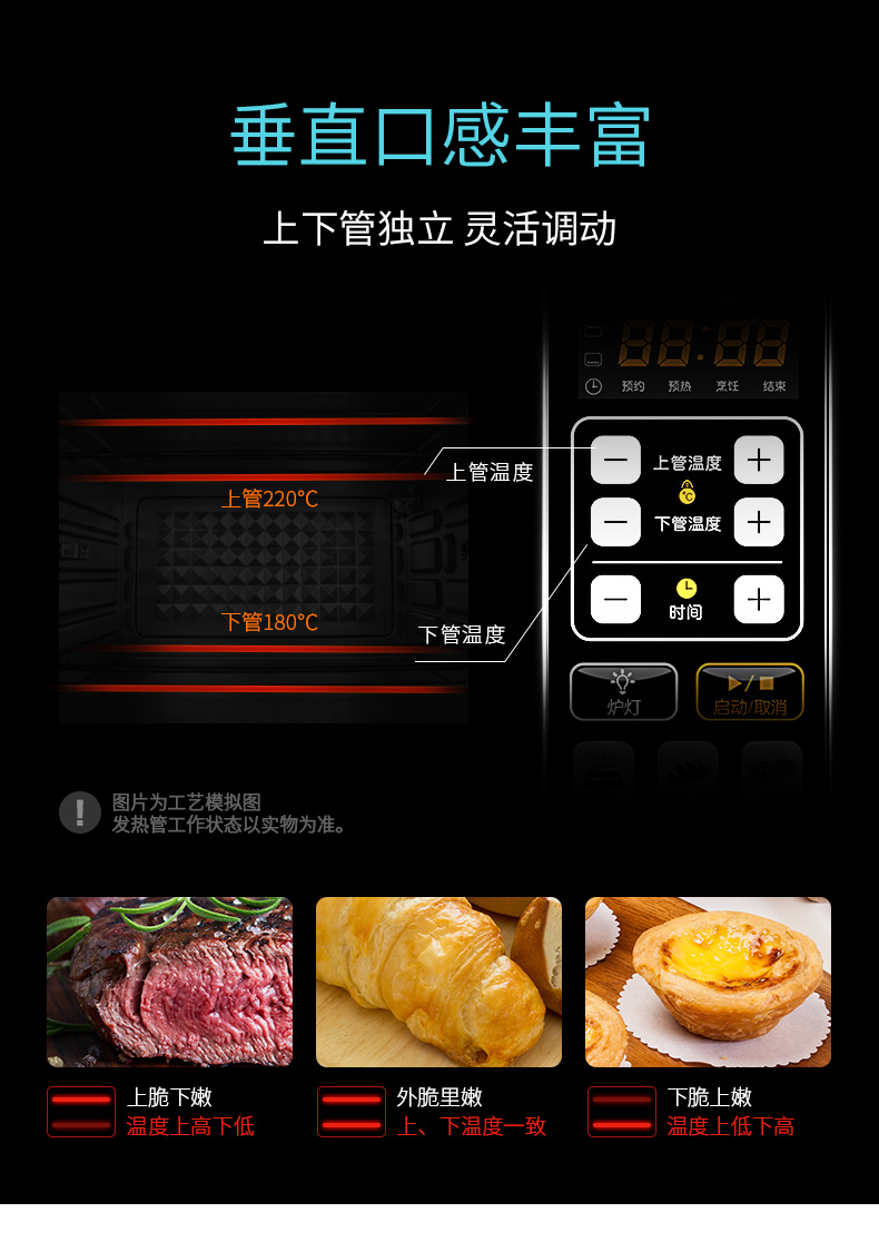 九阳 KX-38I95 旗舰型 多功能全自动电烤箱 38L 电脑精确控温 图10