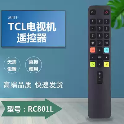Suitable for TCL TV remote control model RC801L RC801LDCI1 49P3 55P3 65P3 55N3