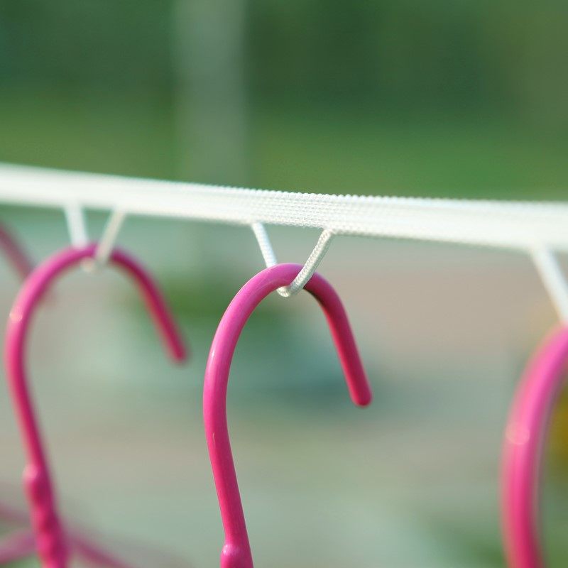 Anti-slip and windproof clothesline convenient punch-free tourist hotel indoor drying outdoor drying rope dormitory