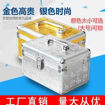 Technician Toolbox Aluminum Alloy Makeup Case Collection Box Pick Ear Pedicure Foot Foot Bath Therapy Medecor Beauty Large 