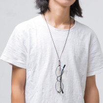 Glasses chain accessories womens net red tide decoration accessories retro Hong Kong style temperament anti-drop lanyard fashion