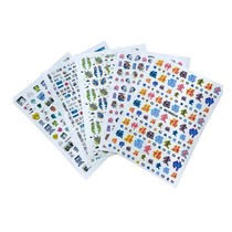 DIY Japanese Synchronized Thin Translucent Adhesive Nail Art Stickers New Boy Avatar Japanese Dragon Cupid Series