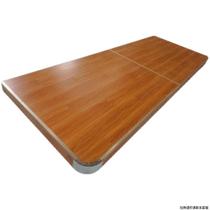 Customized mobile classroom platform podium platform finished stage training room kindergarten podium steel wooden rounded corners