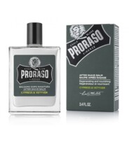 Proraso vanilla aftershave milk imported from Italy
