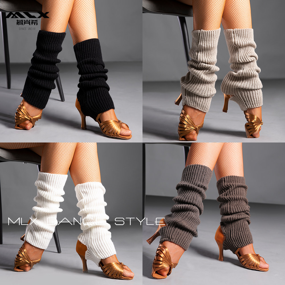 Müdland's new Latin dance wool line Warm Socks National Standard Dance Step Short Sig Socks to perform dance socks-Taobao