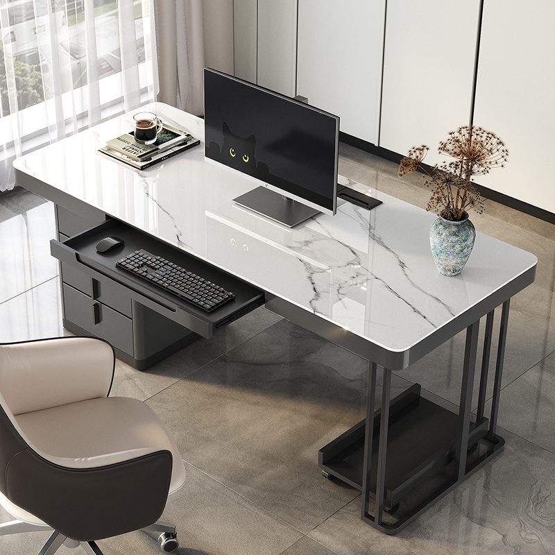 Computer desk in one simple rock desk desk minimal desk minimal desk luxury modern desk