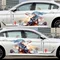 Dán xe King of Glory, dán trang trí xe Cai Wenji, kéo hoa hai bên cửa, dán thân xe cải tiến che vết xước dán đề can xe ô tô tem xe oto 4 chỗ 