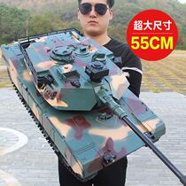 Remote control tank can fire cannon launch water bomb toy car stunt armored assault car off-road vehicle boys play