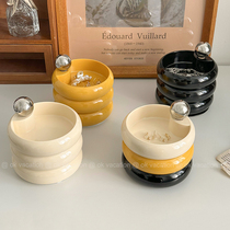 ins wind advanced senses multilayer swivel first accessories box dressers accessories earrings earrings handmade ornaments Jewelry containing box