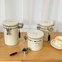 ins wind coffee bean preservation tank vacuum one-way exhaust coffee powder sealed pot powdered milk storage containing bean storage tank