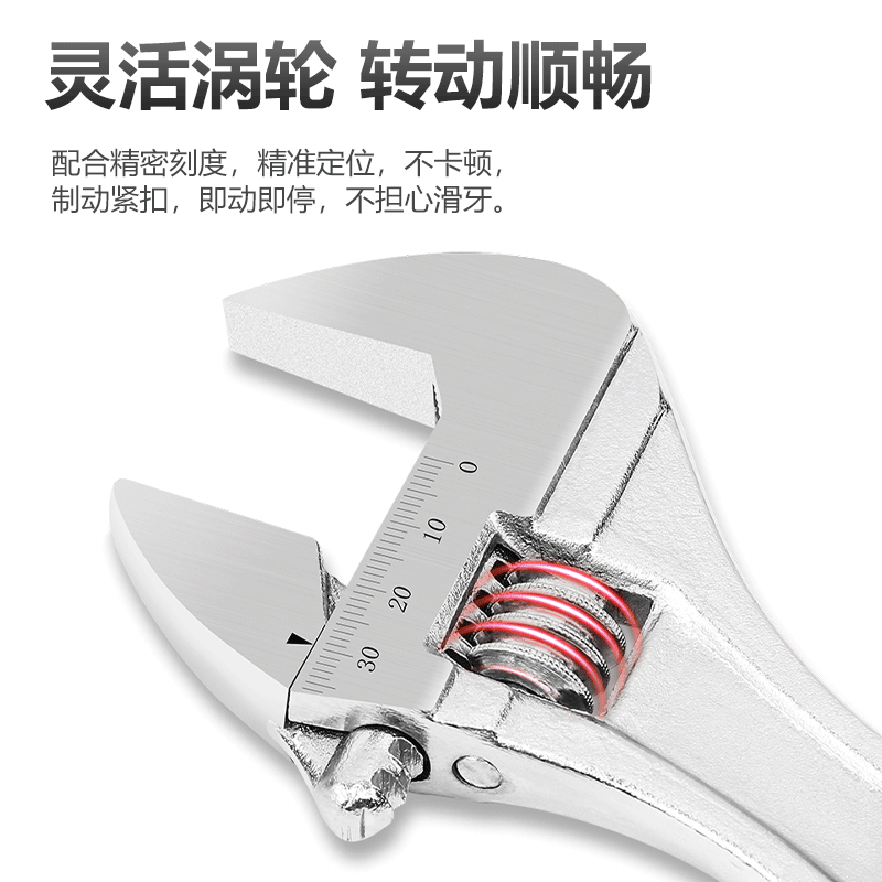 Youfu Adjustable Wrench, Multi-Functional Wrench, Universal Genuine Wrench, Flexible Wrench Tool for Installation and Disassembly