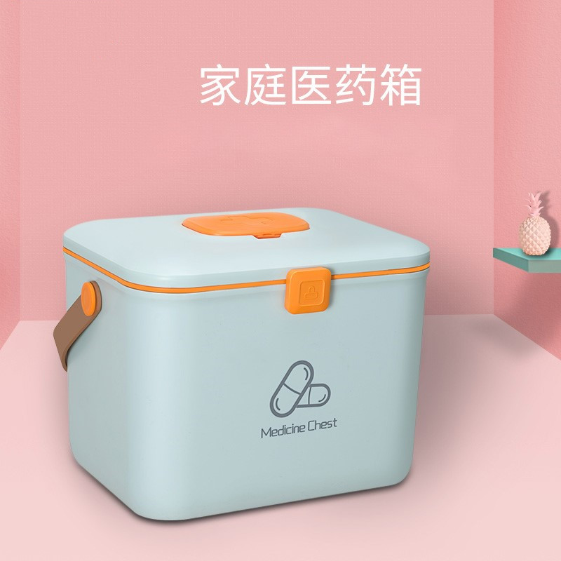 Medicine Box Home Medicine Box Home Loading Large Capacity Large Medicine Box Medical Box Portable Medicine Containing Box Emergency box