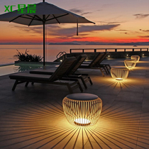 Outdoor waterproof garden lawn lamp park garden landscape lamp project decoration lawn lamp outdoor swimming pool table lamp