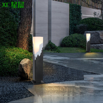 Outdoor Solar New Chinese Lawn Light Villa Garden Garden Light Grass Light Neoclassical Landscape Light Outdoor Light