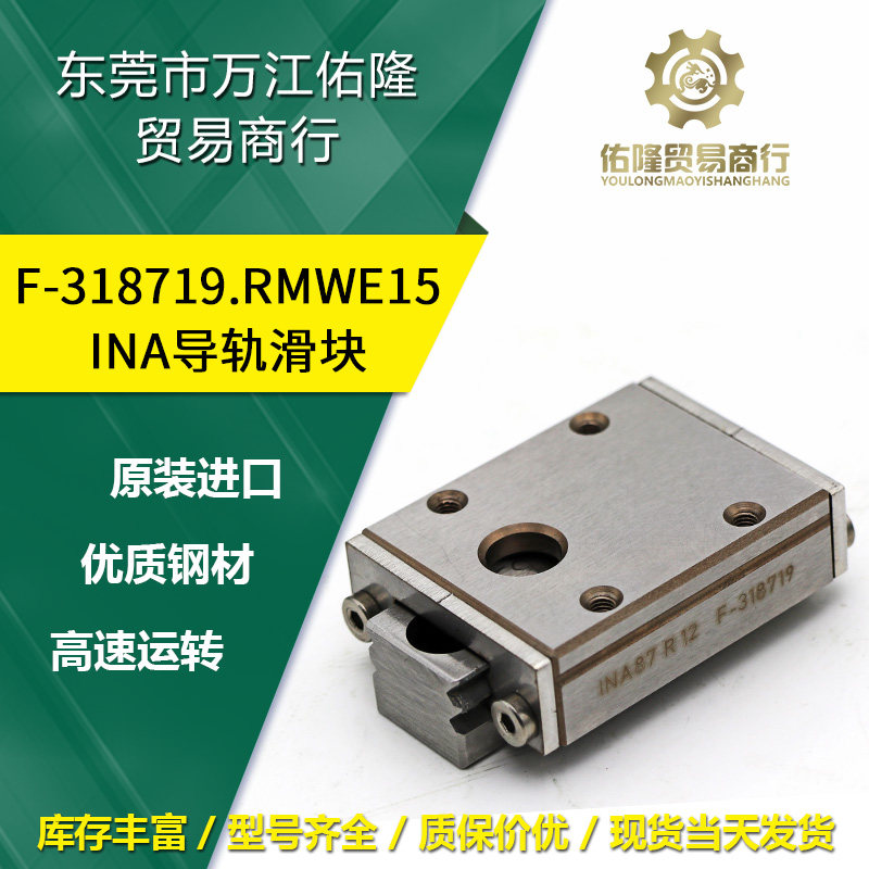 F-318719 RMWE15 Germany Import INA slider rail miniature rail slider straight slide rail stainless steel