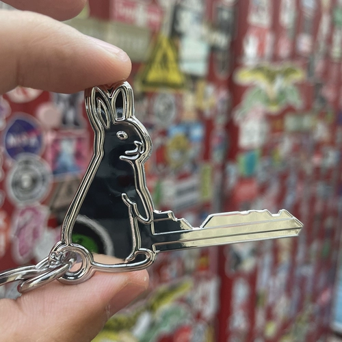 Spot FR2 Ключевой кольцо кольца fxxkey rabbits держатель ключей