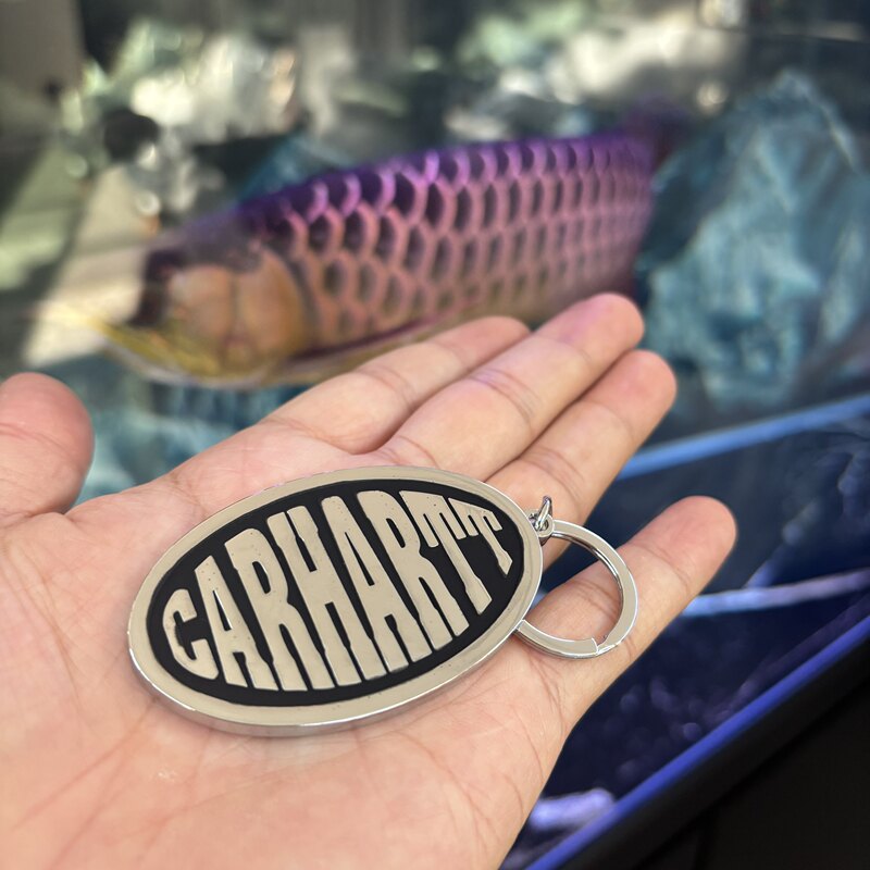 Trendy Brand Carhartt Wip Big Time Keychain Carhartt Keychain Pendant Workwear Accessories