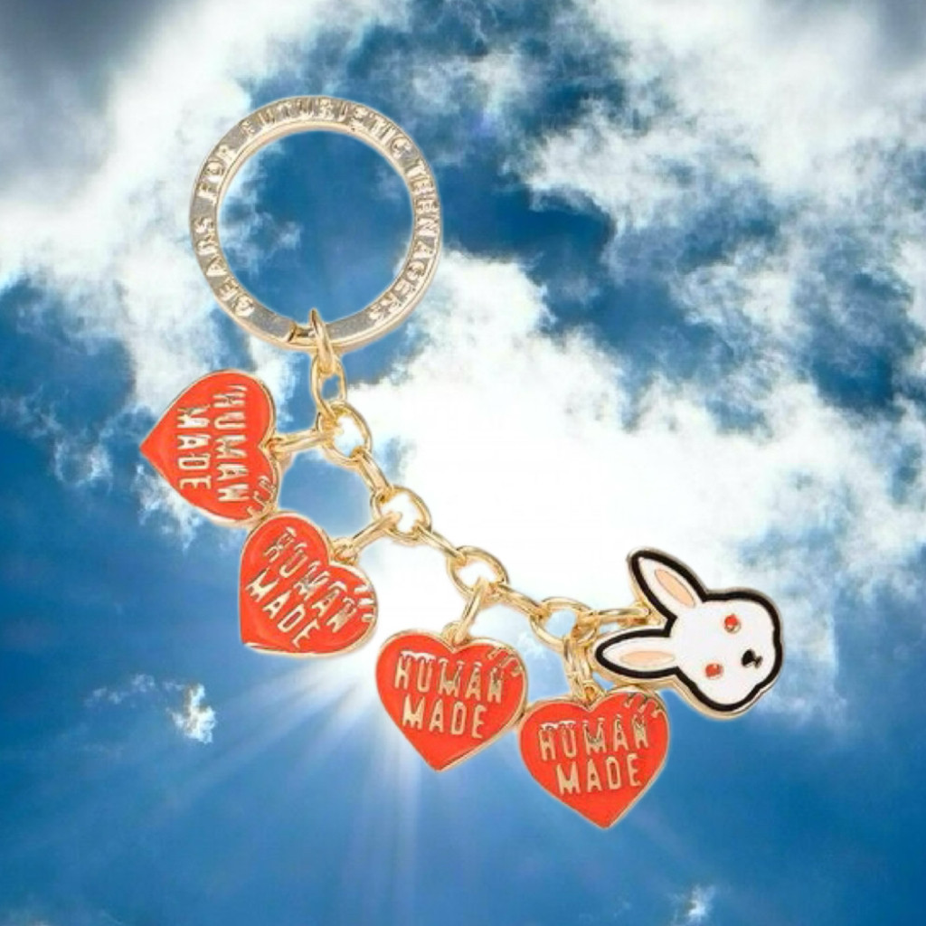 Human Made Rabbit Keycharm 23SS兔年限定挂件，你的新年小确幸？-钥匙扣-淘宝好物网