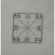 Direction Plate Learning with location and teaching aids East and South West direction Label orientation Cognitive Teaching Aids Direction Mark Sticker