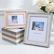 Simple creative hipster photo frame living room bedroom ornaments table hanging wall combination non-perforated decorative painting photo wall