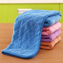 Large thick coral fleece cloth absorbent without hair loss wipe floor cleaning cloth flat mop replacement cloth scrub
