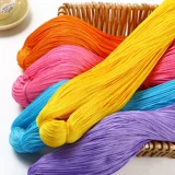 Шелковые плетеные шелковые нитки, модернизированная версия