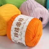 Кружевные шелковые нитки, крючок для вязания, плетеный жилет ручной работы, 3 размер, из хлопка и льна, DIY