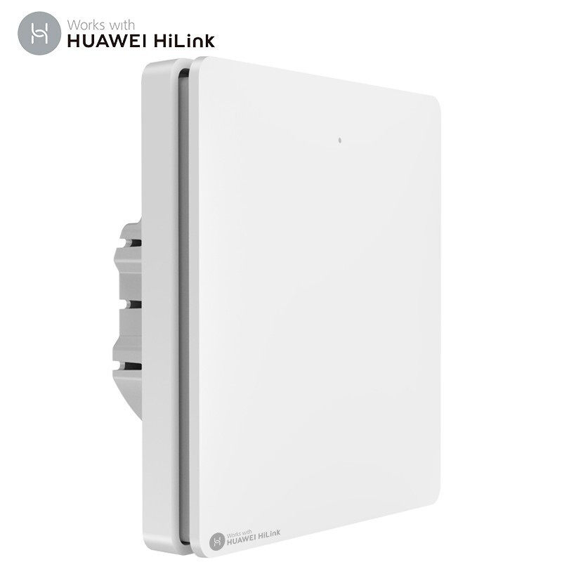 Lingpu single fire switch zero fire white suitable for Huawei smart home Xiaoyi speaker voice remote control dual control