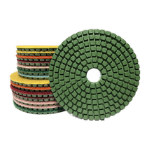 Water-grinding stone polishing sheet marble granite quartz stone renovation angle grinder polishing sheet 3 4 inches 100mm