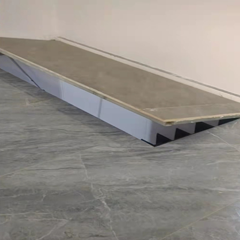 Invisible door wine cellar underground storage room special door automatic lift can be paved floor hydraulic lift system can be manual