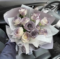 Capri gray purple rose spray color gradient floral dyeing spray Milichgen ice blue special spray paint liquid