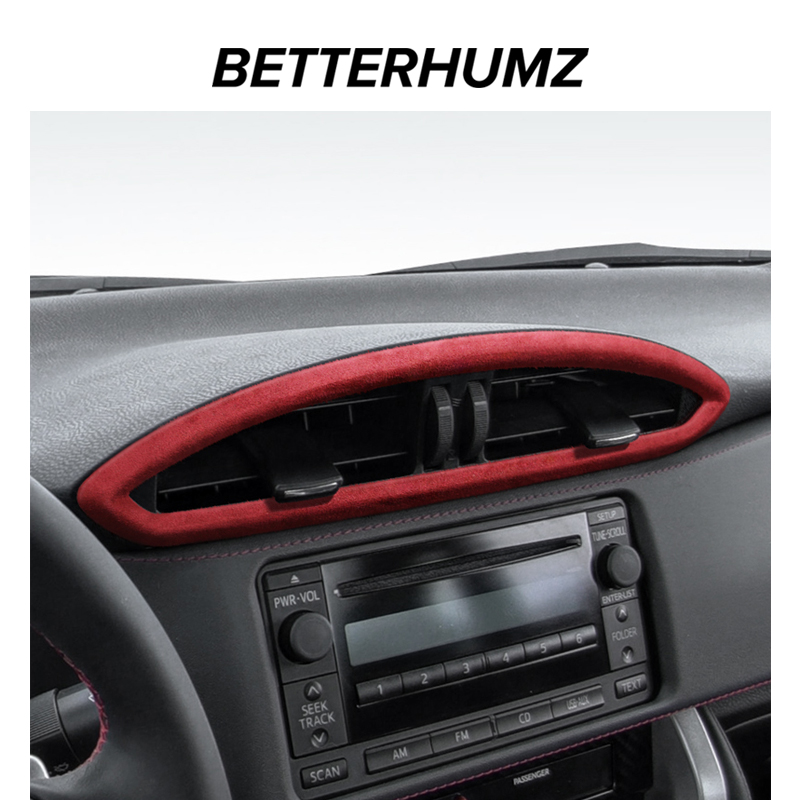 Suitable for speed bulls land BRZToyota86 retrofit ALCANTARA central control air outlet decoration frame interior panel