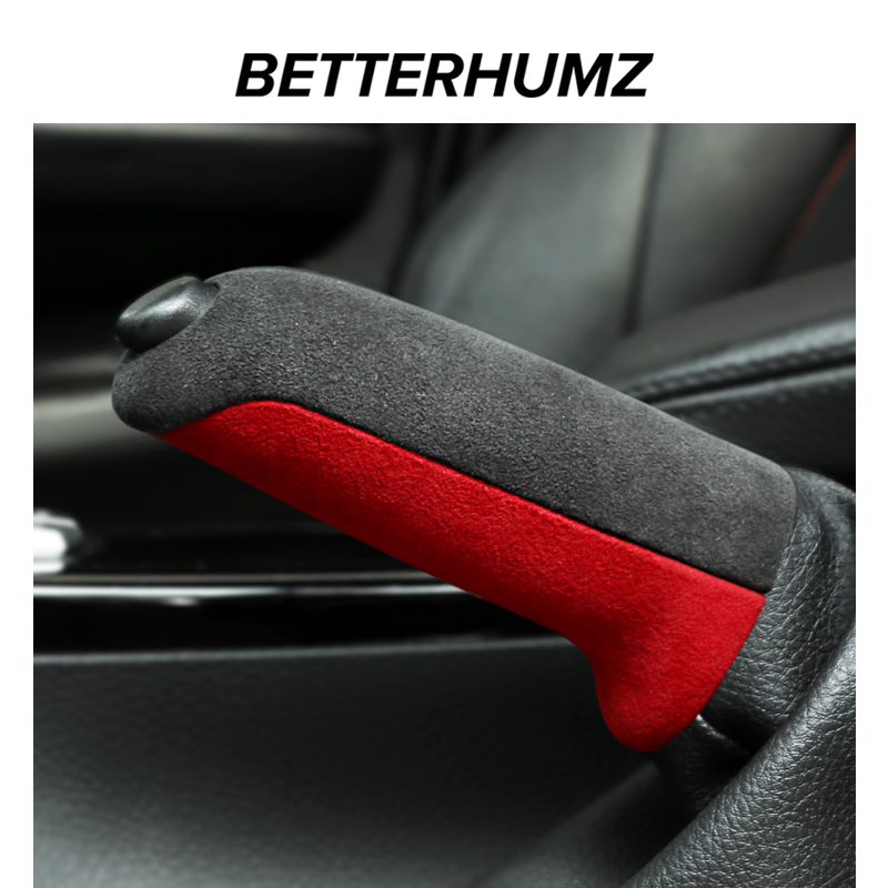 Alcantara suede leather BMW handbrake set 1 series 2 series 3 series GT4 series M3M5 modified interior decoration supplies