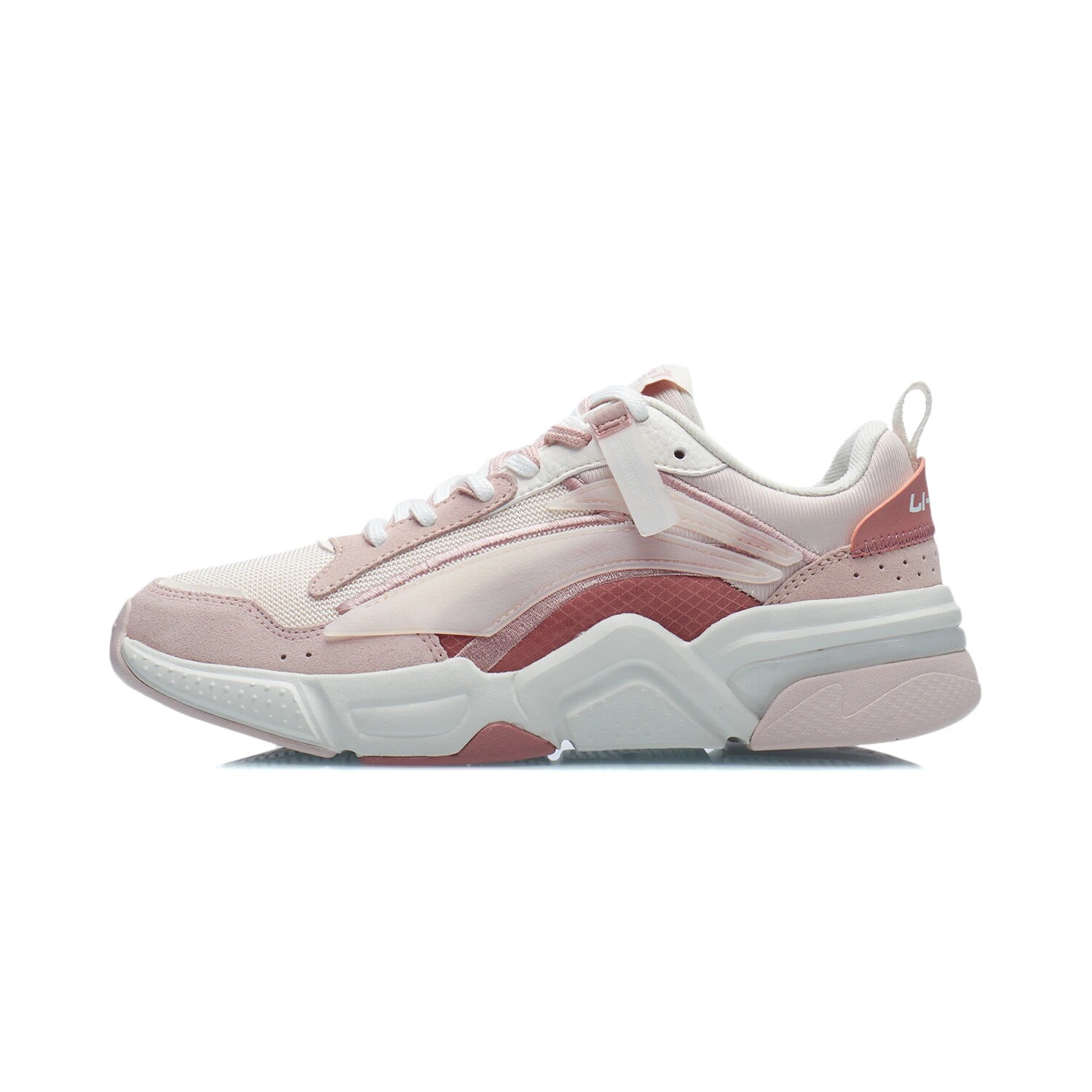 Li Ning 2022 candle dragon daddy shoes casual shoes ladies classic fashion shoes low-top sneakers AGCR324