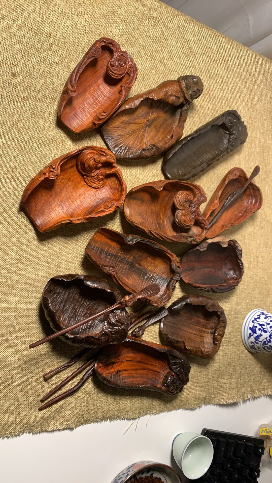 茶道具 茶則 茶匙 セット 大紅酸枝 木製 楽天市場】茶道具 茶則 茶匙 2