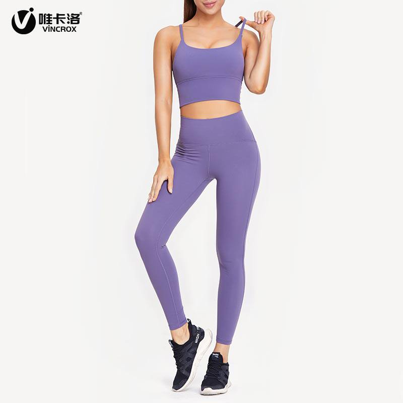 Only Carlo vincrox sports vest women wear anti-shock anti-sagging yoga fitness breathable quick-drying T-shirt
