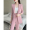 Pink suit+micro flared pants