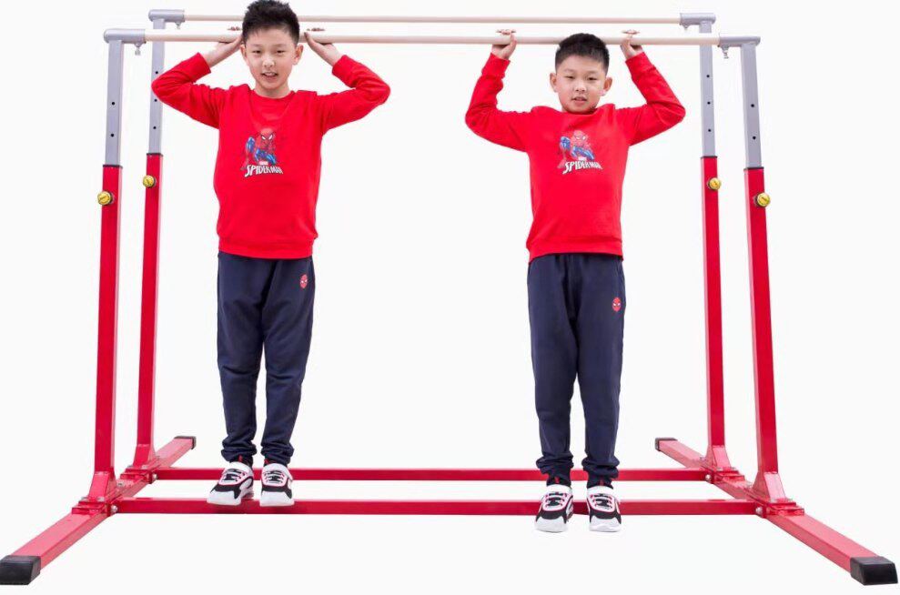 Children's double bar contact Upper limb force coordination gymnastics exercise iron products protection mat baby room