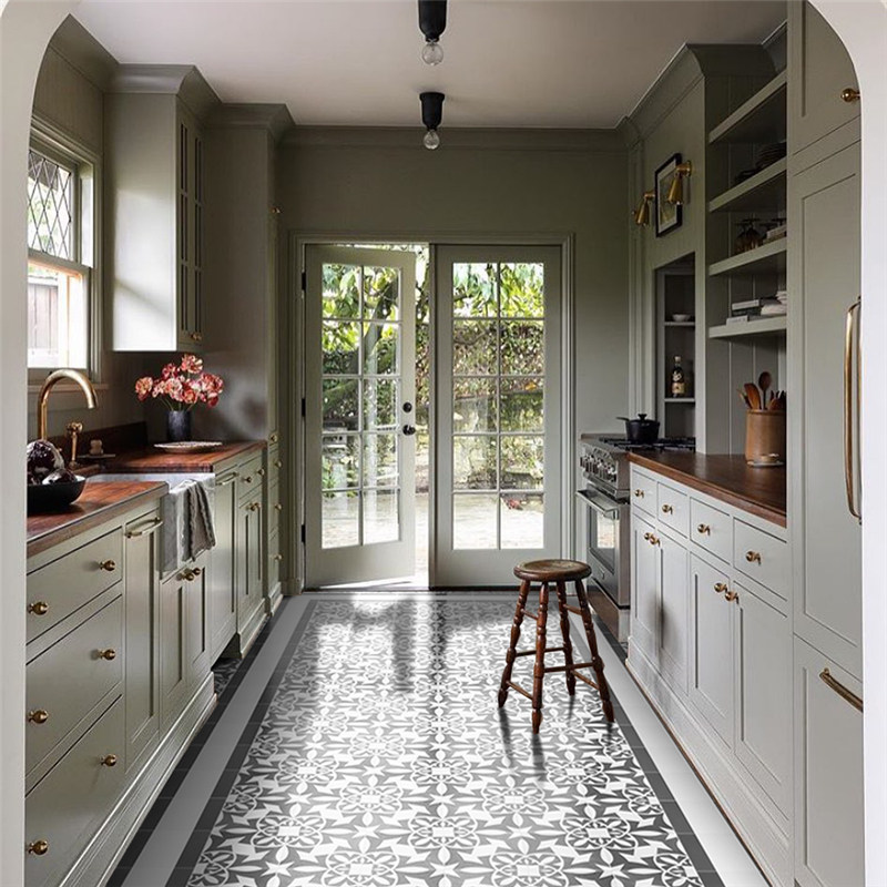 Minima -- Nordic ins little flower brick dining room Kitchen Balcony Wall Floor Tiles Dressing Room Tile Bathroom Toilet Flower pieces