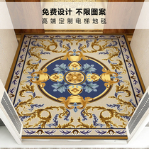 Lift Carpet Eurostyle Style Hotel Villa Home Lift Car Customizable to scrub customised Profiled Ground Mat