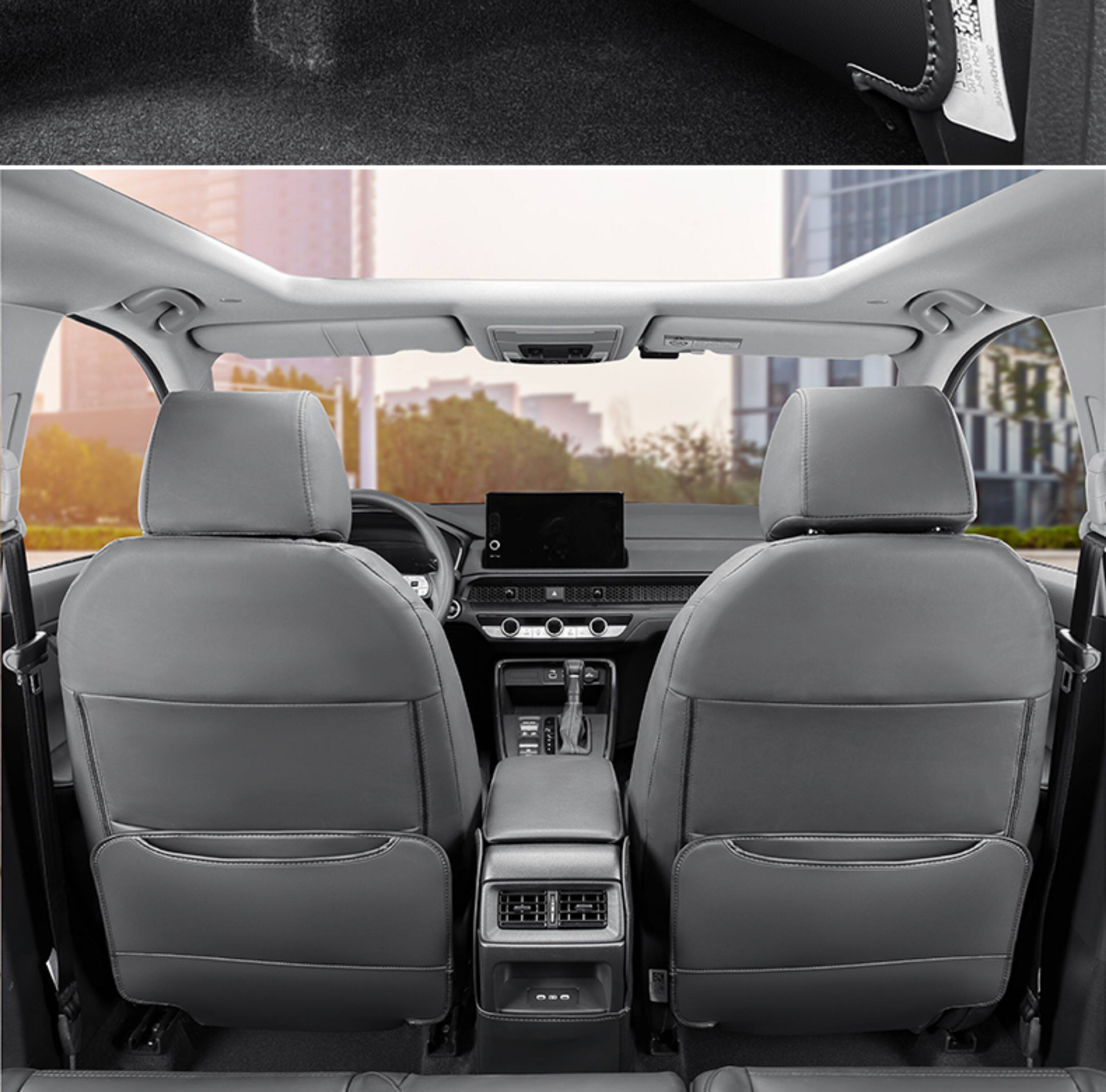 Suitable for 23-26 Honda CRV HaoYing semi-cover seat anti-kick pad, anti-scratch seat back protective pad, car accessories