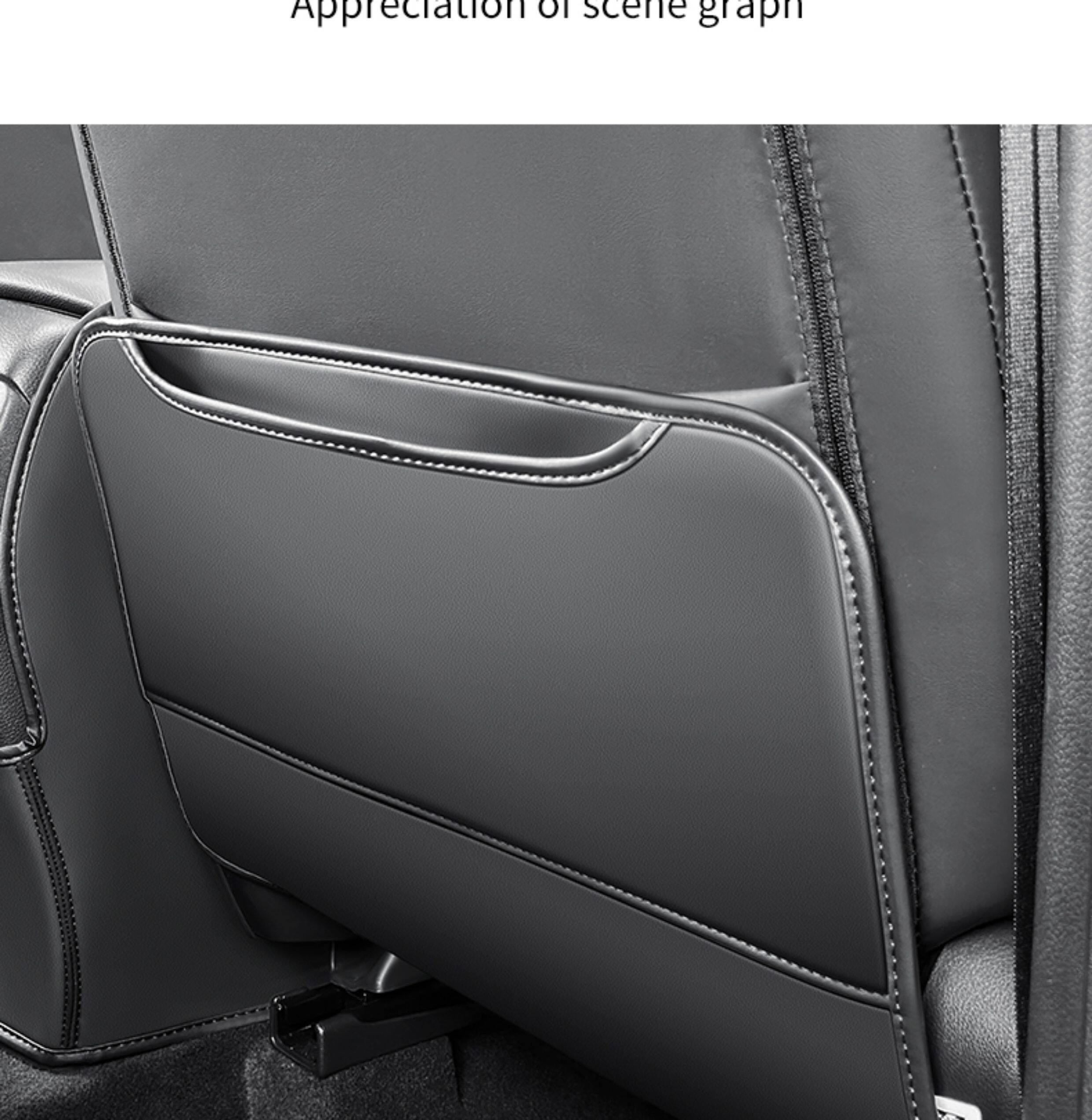 Suitable for 23-26 Honda CRV HaoYing semi-cover seat anti-kick pad, anti-scratch seat back protective pad, car accessories