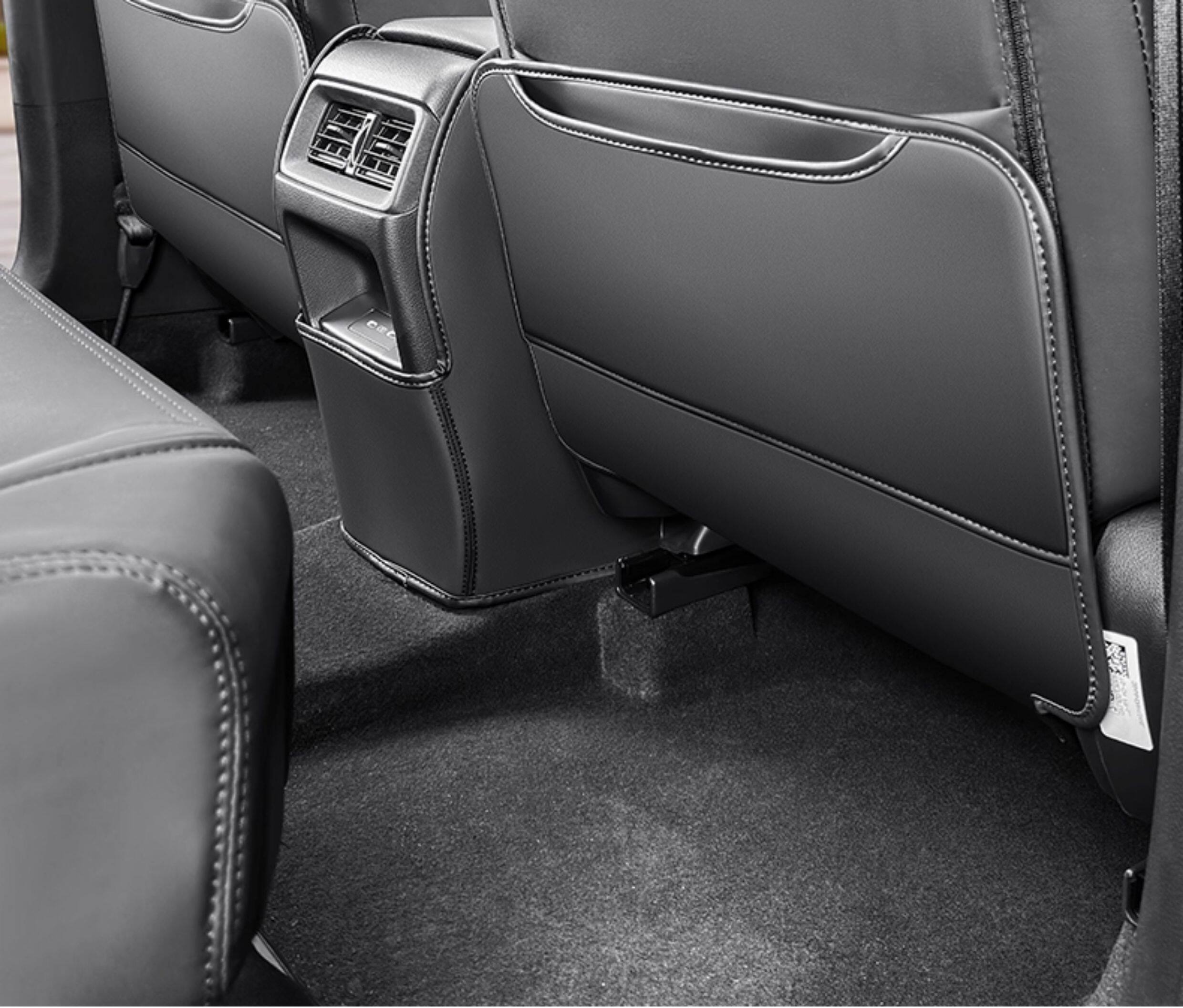Suitable for 23-26 Honda CRV HaoYing semi-cover seat anti-kick pad, anti-scratch seat back protective pad, car accessories